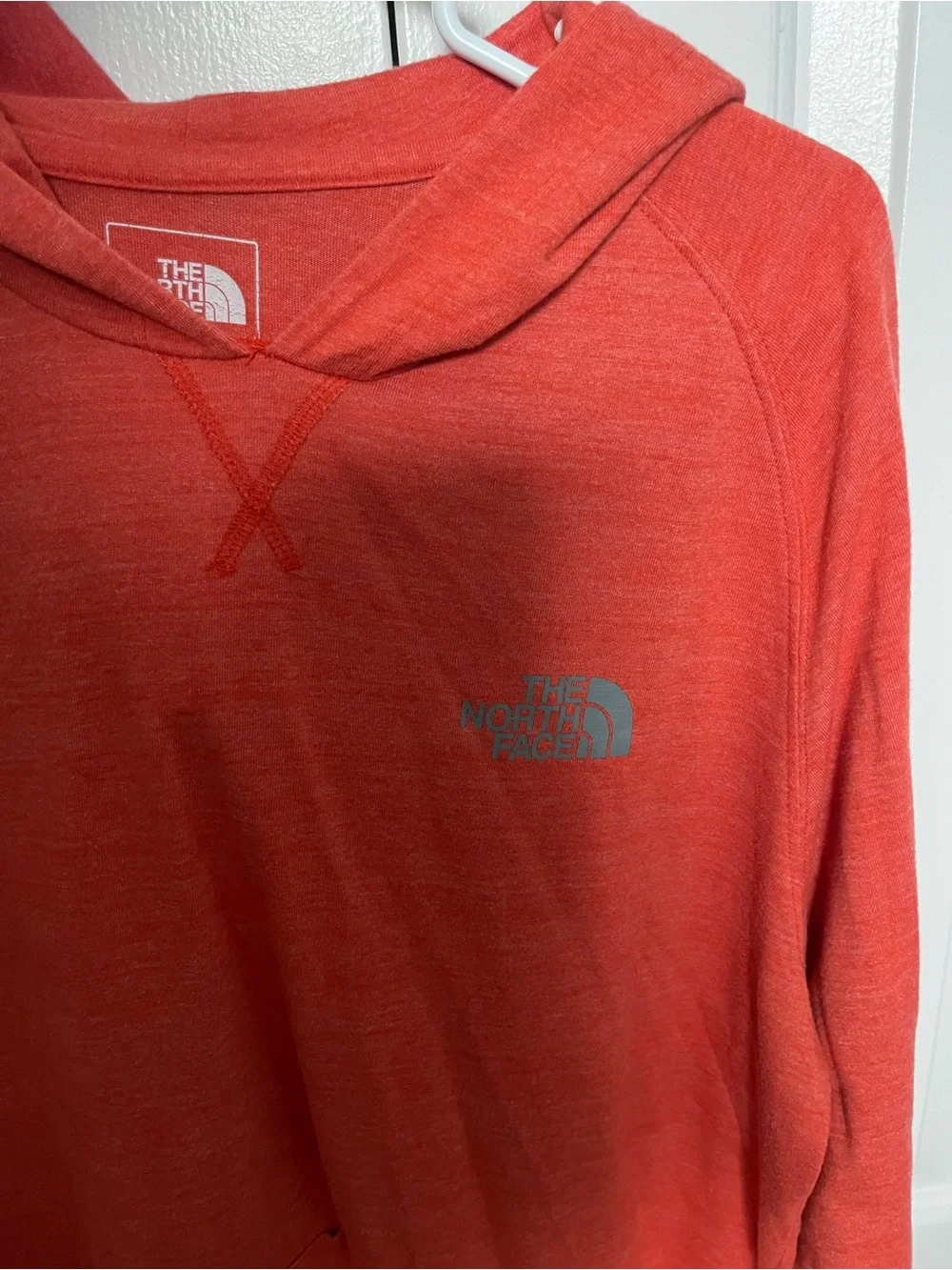 The North Face Men’s Large Long sleeve shirt lightweight with hood/hoodie
